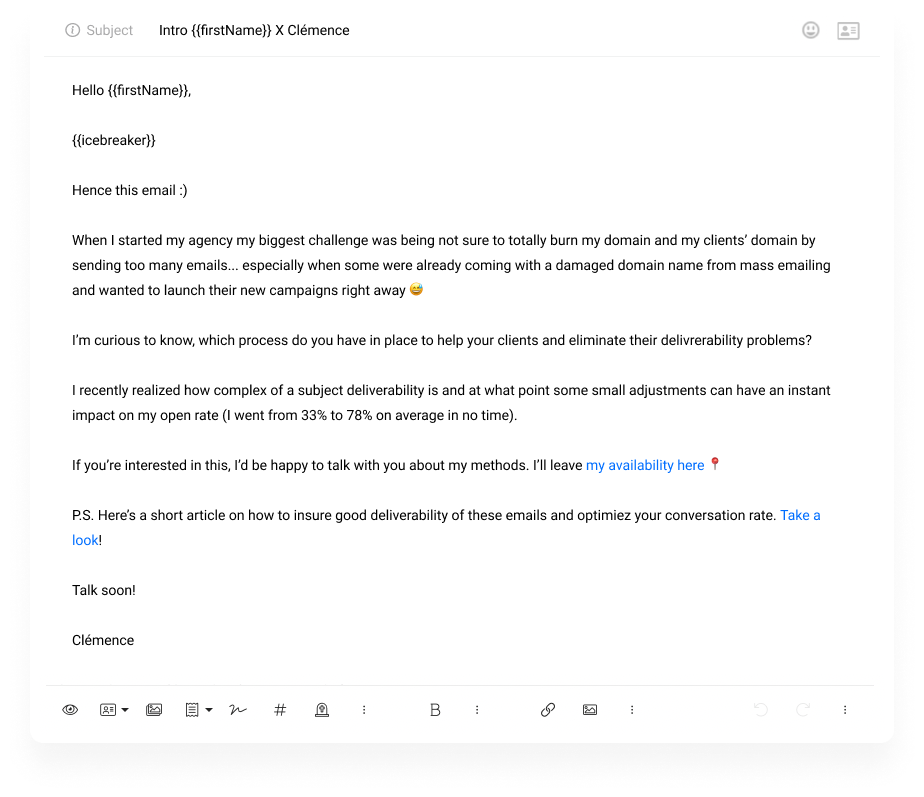 B2B Cold Email Examples - getmeetingbooked.com